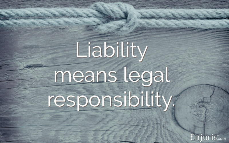 Legal Responsibility Definition In Business